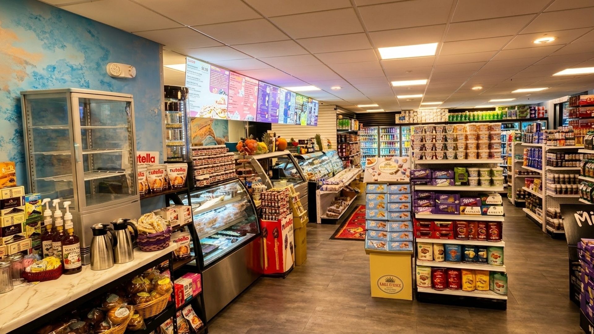 Market and kitchen under one roof