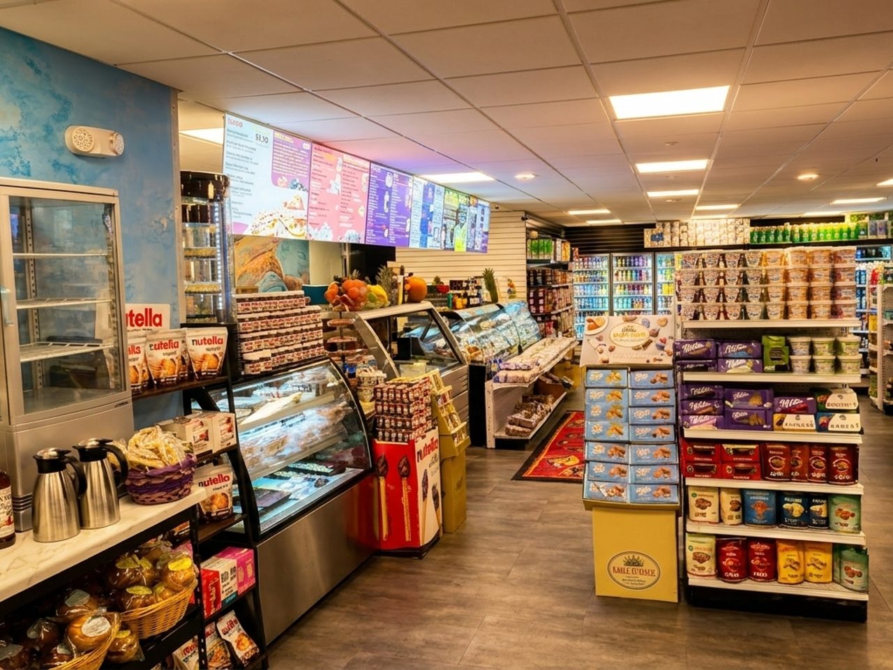 Market and kitchen under one roof