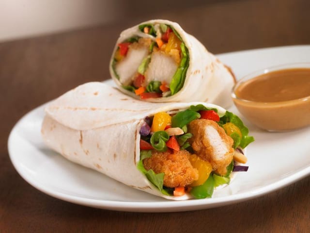 Krispy Chicken Wrap.